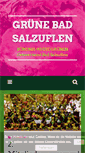 Mobile Screenshot of gruene-bad-salzuflen.de